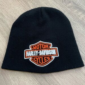 HARLEY DAVIDSON Black Toque with logo.
